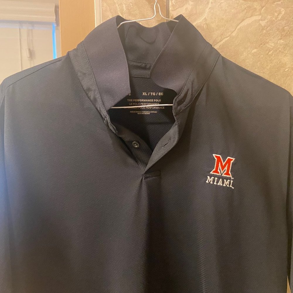 Miami University (Ohio) Under Armour golf shirt